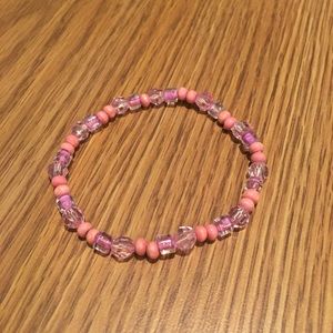 Pink and Lavender Bracelet